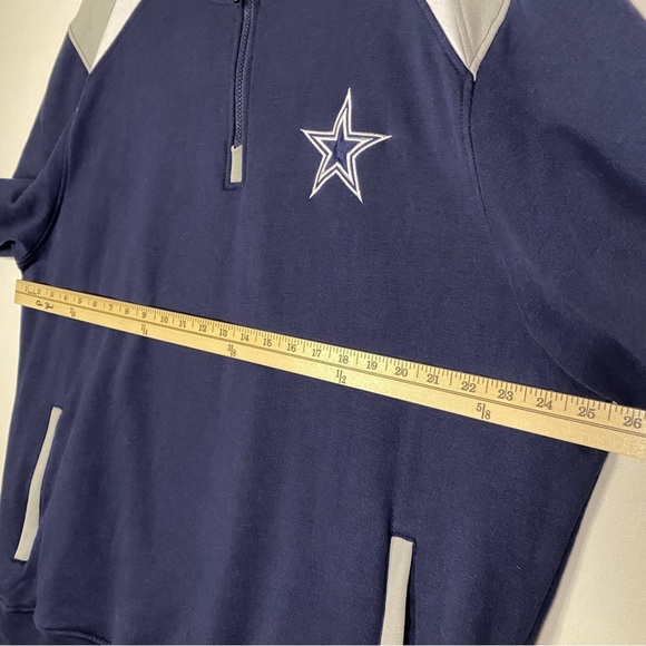 Dallas Cowboys XXL 1/4 zip pullover NFL - Picture 5 of 9